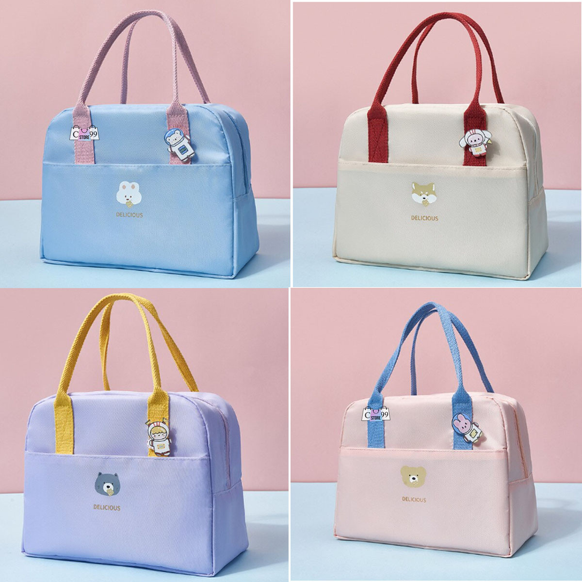 Lonchera Para Mujer  Niñas Bolsa Termica